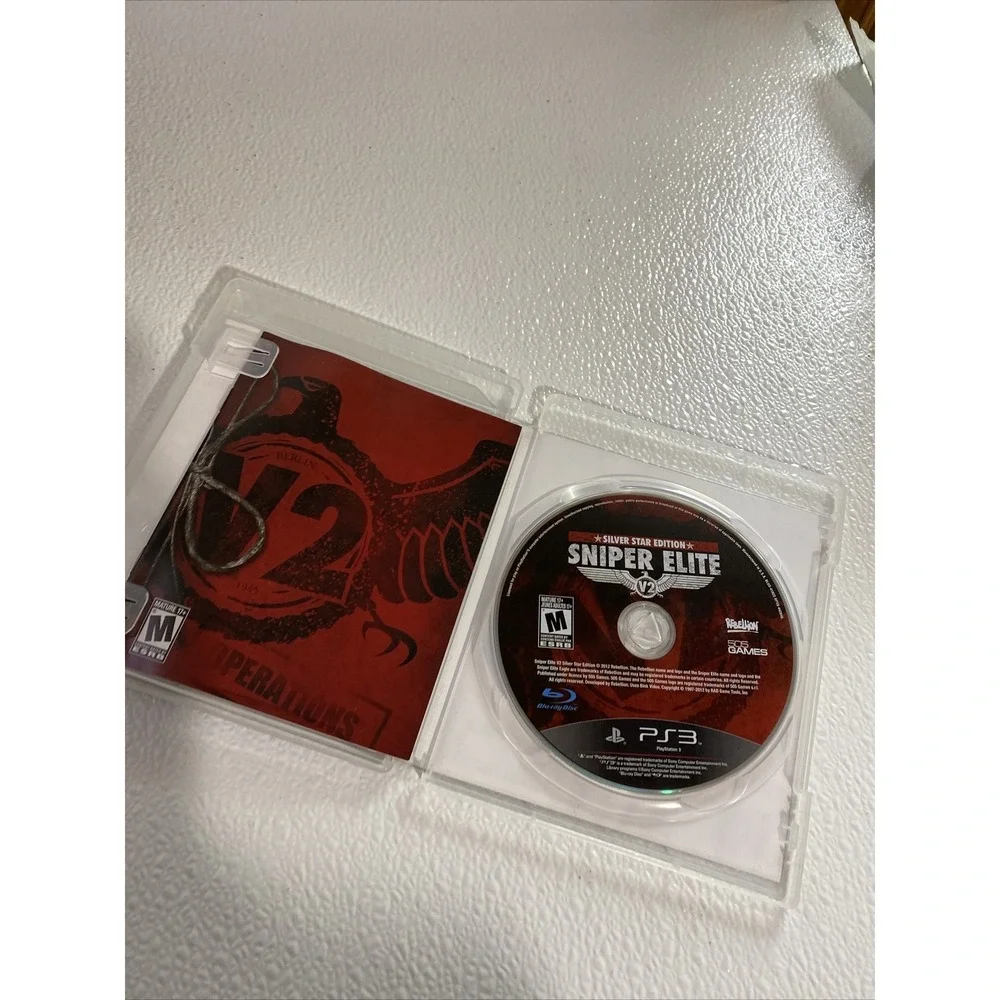 Sniper Elite V2 PlayStation 3 PS3 2012 CIB Complete Black Label‎